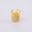 Herraje Corona 0.95 g / 0.5 cm Oro Amarillo 18K