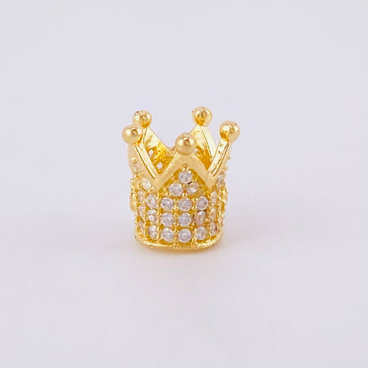 Herraje Corona Tupida 1 g / 1.5 cm Oro Amarillo 18K