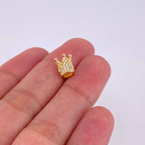 Herraje Corona 0.95 g / 0.5 cm Oro Amarillo 18K