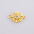 Herraje Girasol 0.9 g / 1.5 cm Oro Amarillo 18K