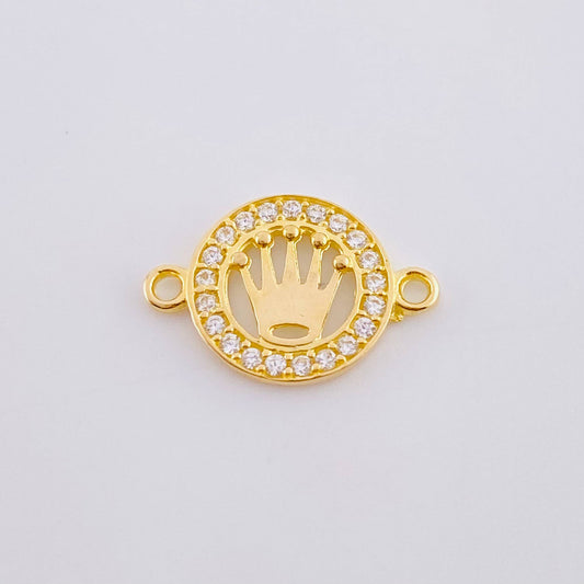 Herraje Corona 0.6 g / 1.4 cm Oro Amarillo 18K