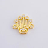 Herraje Corona Real 0.75 g / 1 cm Oro Amarillo 18K