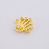 Herraje Corona Real 0.75 g / 1 cm Oro Amarillo 18K