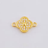 Herraje Trebol 0.75 g / 1.3 cm Oro Amarillo 18K