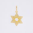Dije Estrella De David 1.1 g / 2.1 cm Oro Amarillo 18K