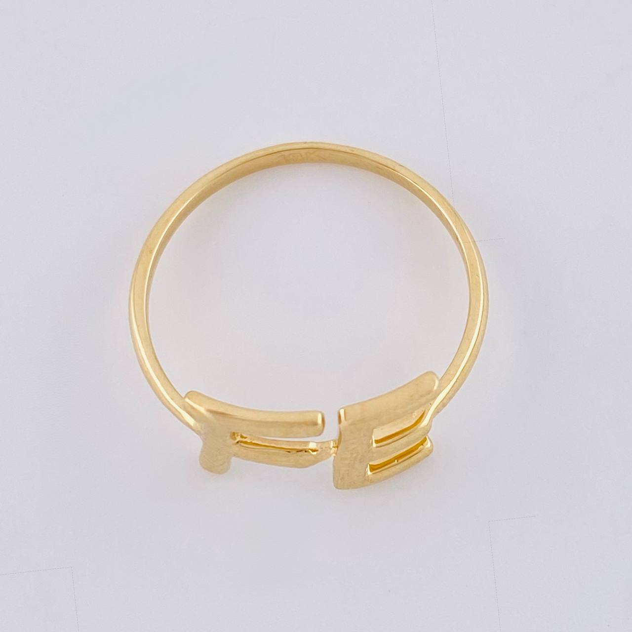 Anillo Fé 1.75 g / T7 1/4 Oro Amarillo 18K