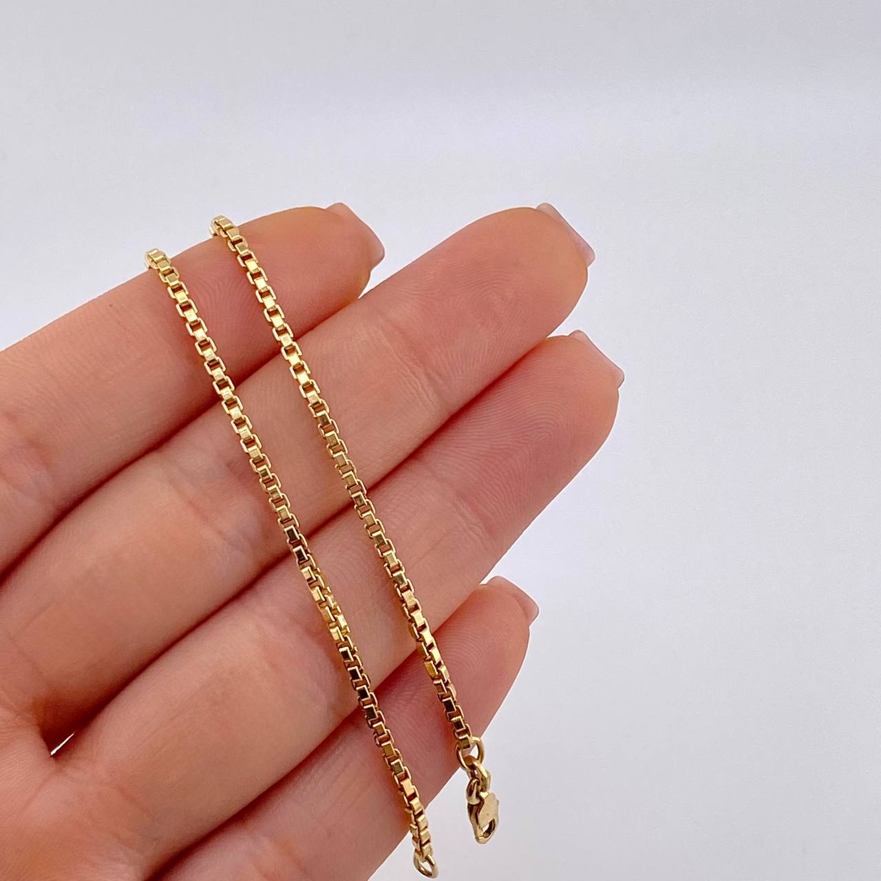 Cadena Venenciana 13.25 g / 54.5 cm / 2 mm Oro Amarillo 18K