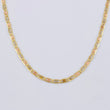 Cadena Plana Diamantada 2.85 g / 42 cm / 2.15 mm Tres Oros 18K