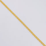 Cadena China 5.65 g / 45.4 cm / 2.4 mm Oro Amarillo 18K