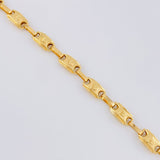 Cadena Rustica Corona 12.55 g / 63 cm / 5.6 mm Oro Amarillo 18K