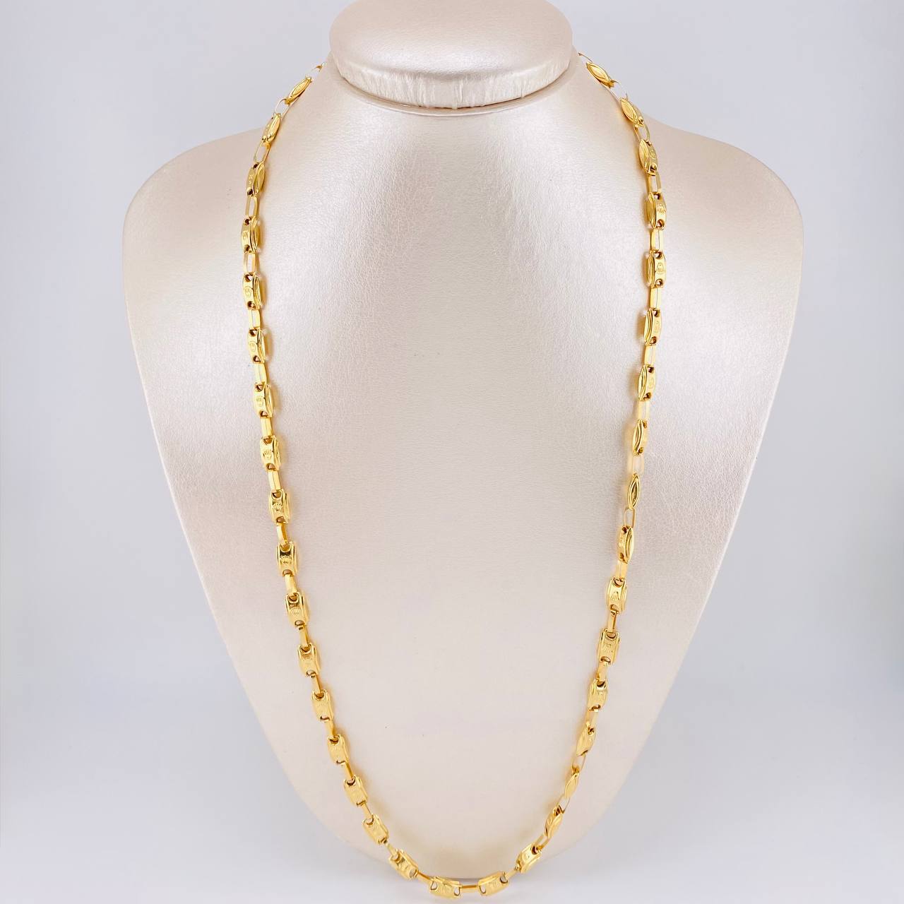 Cadena Rustica Corona 12.55 g / 63 cm / 5.6 mm Oro Amarillo 18K