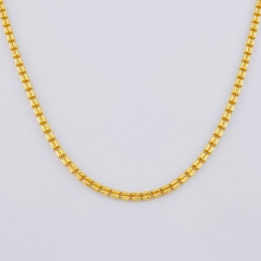 Cadena Ice Diamantada 4.35 g / 52 cm / 1.9 mm Oro Amarillo 18K