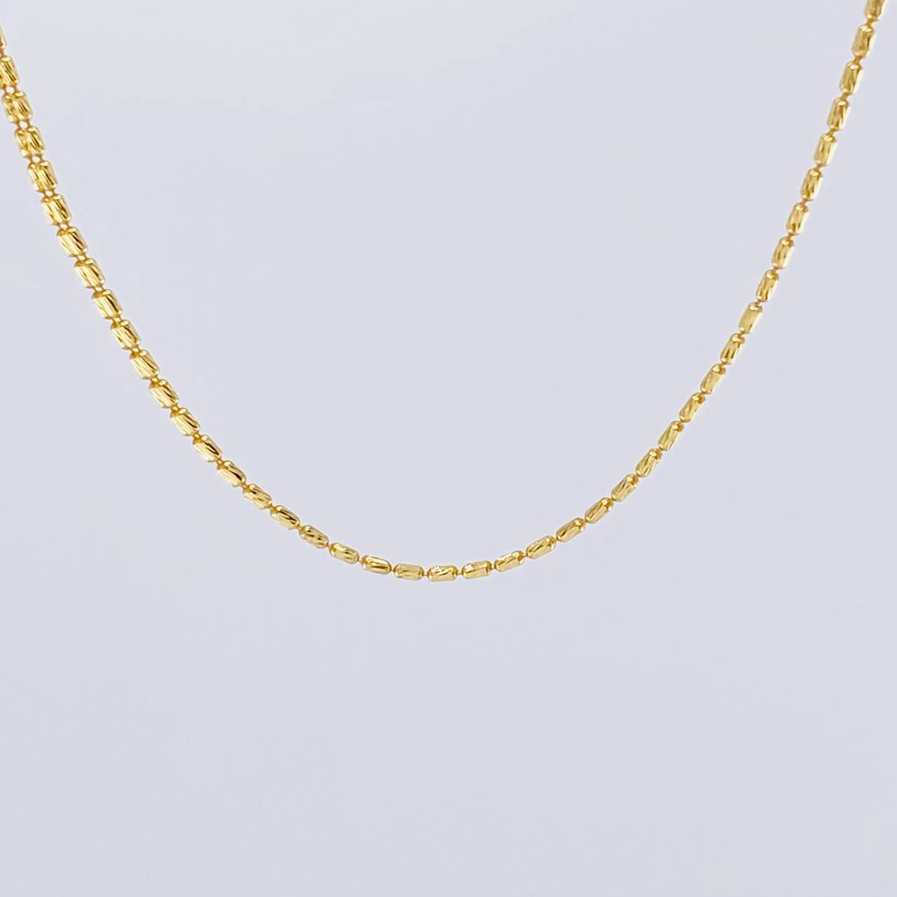 Cadena Ice Diamantada 4.35 g / 52 cm / 1.9 mm Oro Amarillo 18K