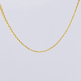 Cadena Ice Diamantada 4.35 g / 52 cm / 1.9 mm Oro Amarillo 18K