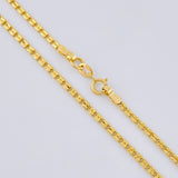 Cadena Ice Diamantada 4.35 g / 52 cm / 1.9 mm Oro Amarillo 18K