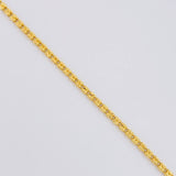 Cadena Ice Diamantada 4.35 g / 52 cm / 1.9 mm Oro Amarillo 18K