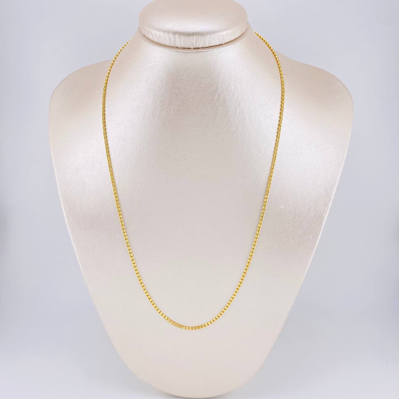 Cadena Ice Diamantada 4.35 g / 52 cm / 1.9 mm Oro Amarillo 18K