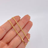 Cadena Ice Diamantada 4.35 g / 52 cm / 1.9 mm Oro Amarillo 18K