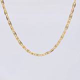 Cadena Plana Diamantada 7 g / 63 cm / 2.45 mm Tres Oros 18K