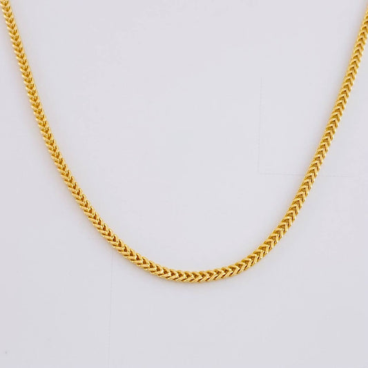 Cadena Franco 3.25 g / 45 cm / 1.5 mm Oro Amarillo 18K