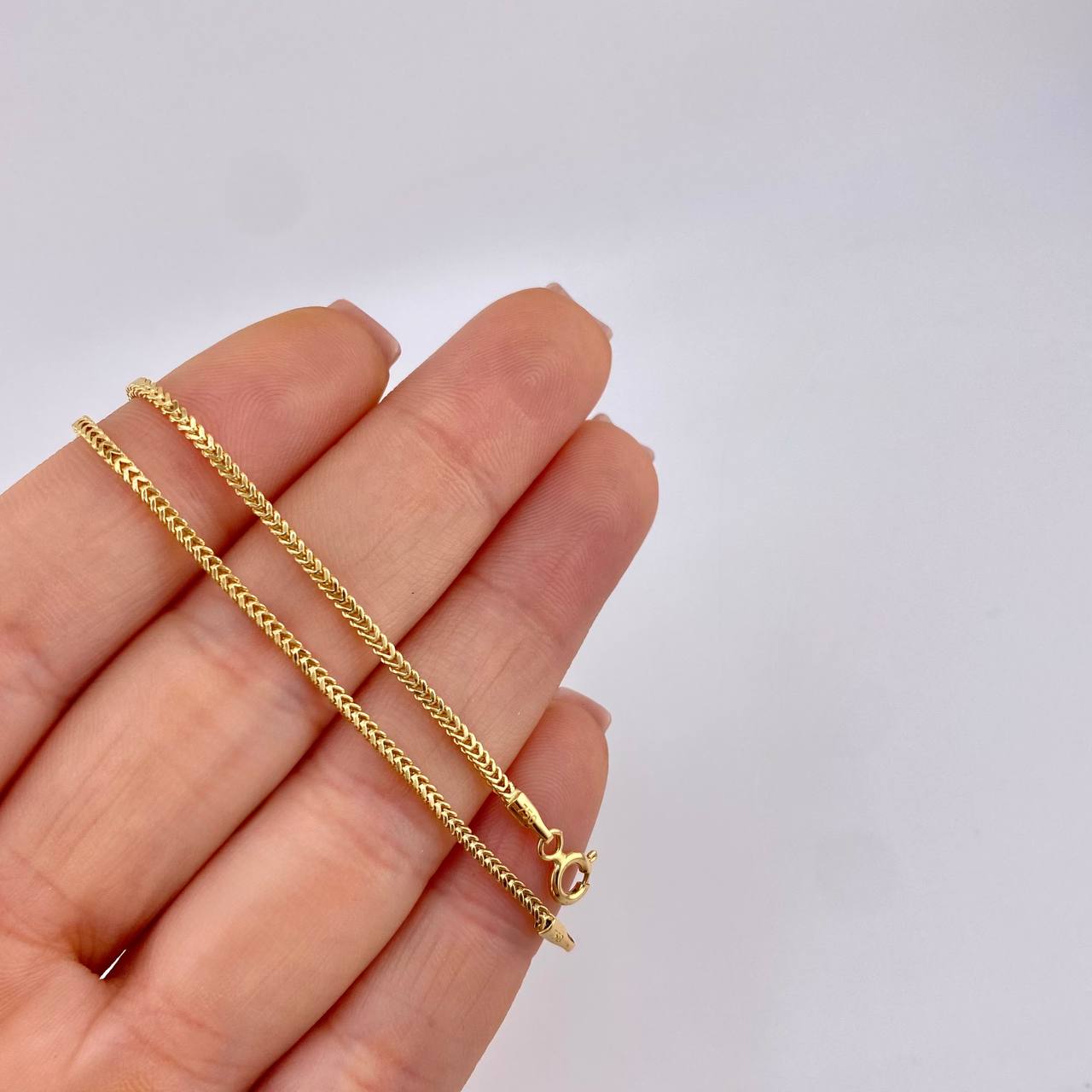 Cadena Franco 3.25 g / 45 cm / 1.5 mm Oro Amarillo 18K