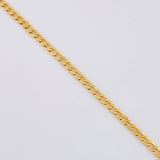 Cadena Cubana 3.45 g / 51.7 cm / 2.4 mm Oro Amarillo 18K