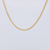 Cadena Cubana 4.2 g / 65 cm / 2.25 mm Oro Amarillo 18K