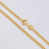 Cadena Cubana 4.2 g / 65 cm / 2.25 mm Oro Amarillo 18K