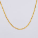 Cadena Plana 1.55 g / 45 cm / 1.6 mm Oro Amarillo 18K