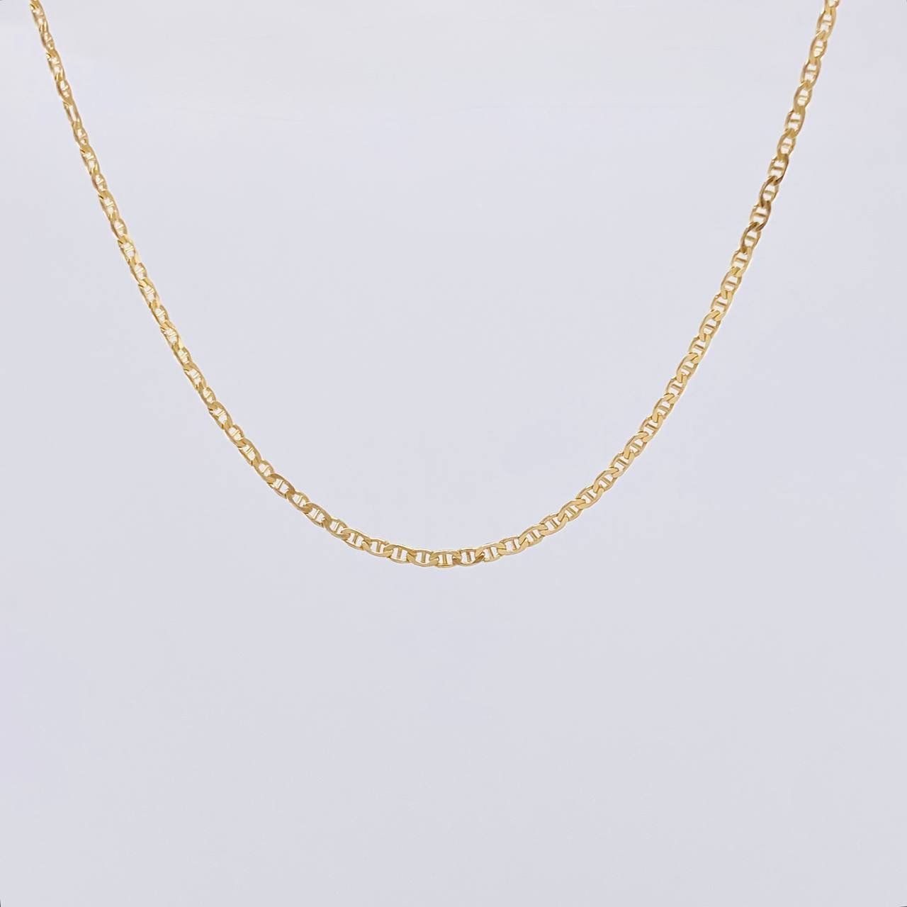 Cadena Plana 1.55 g / 45 cm / 1.6 mm Oro Amarillo 18K