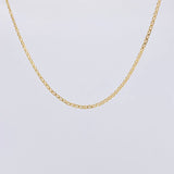 Cadena Plana 1.55 g / 45 cm / 1.6 mm Oro Amarillo 18K