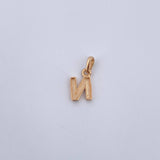 Dije Letra N 0.65gr / 1.5cm / Liso Oro Amarillo 18K $