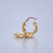 Candongas Pupi 2.75gr / 2.1cm / Espiral Oro Amarillo 18K $