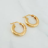 Candongas Noel 1.65 g / 1.5 cm Oro Amarillo 18K