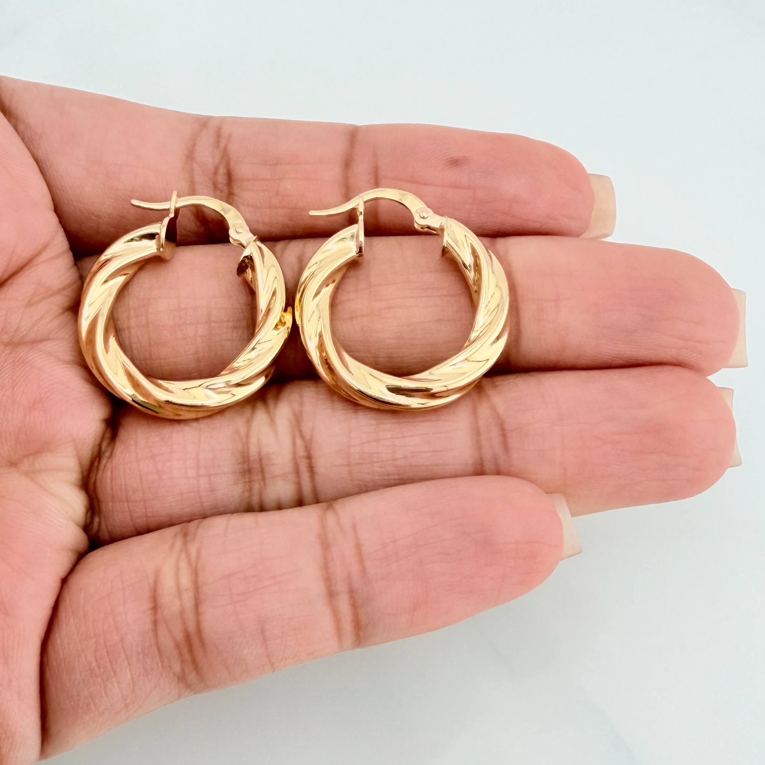 Candongas Anny 3.2 g / 2.5 cm Oro Amarillo 18K
