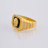 Anillo León Tribal 7.15gr / T9 3/4 / Oro Amarillo 18K *