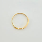 Anillo Dios 1.45gr / T7 1/2 / Oro Amarillo 18K *