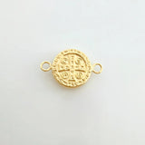 Herraje San Benito 1.1 g / 1.7 cm Oro Amarillo 18K