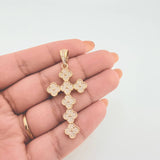 Dije Cruz Trebol 6.25gr / 5cm / Oro Amarillo 18K