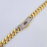 Cadena Cubana Monaco 23.6gr / 60.8cm / Oro Amarillo +4 18K $