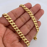 Cadena Cubana Monaco 23.6gr / 60.8cm / Oro Amarillo +4 18K $