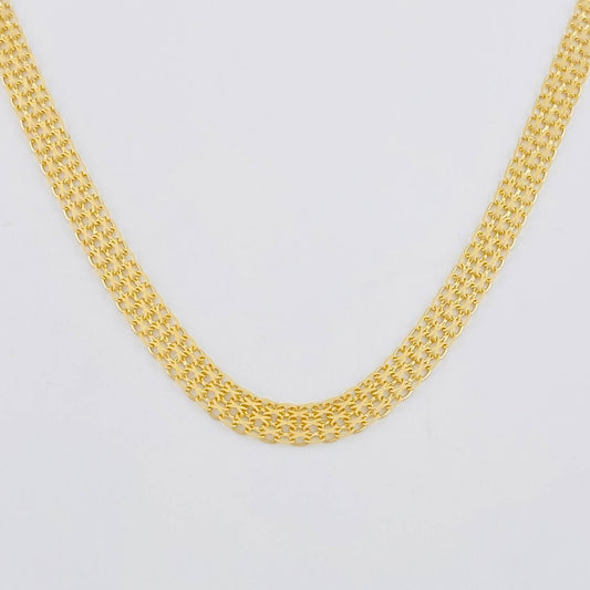 Cadena China 5.65 g / 45 cm / 2.5 mm Oro Amarillo 18K