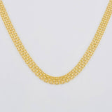 Cadena China 15 g / 51 cm / 5.1 mm Oro Amarillo 18K