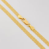 Cadena China 15 g / 51 cm / 5.1 mm Oro Amarillo 18K