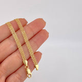 Cadena China 15 g / 51 cm / 5.1 mm Oro Amarillo 18K
