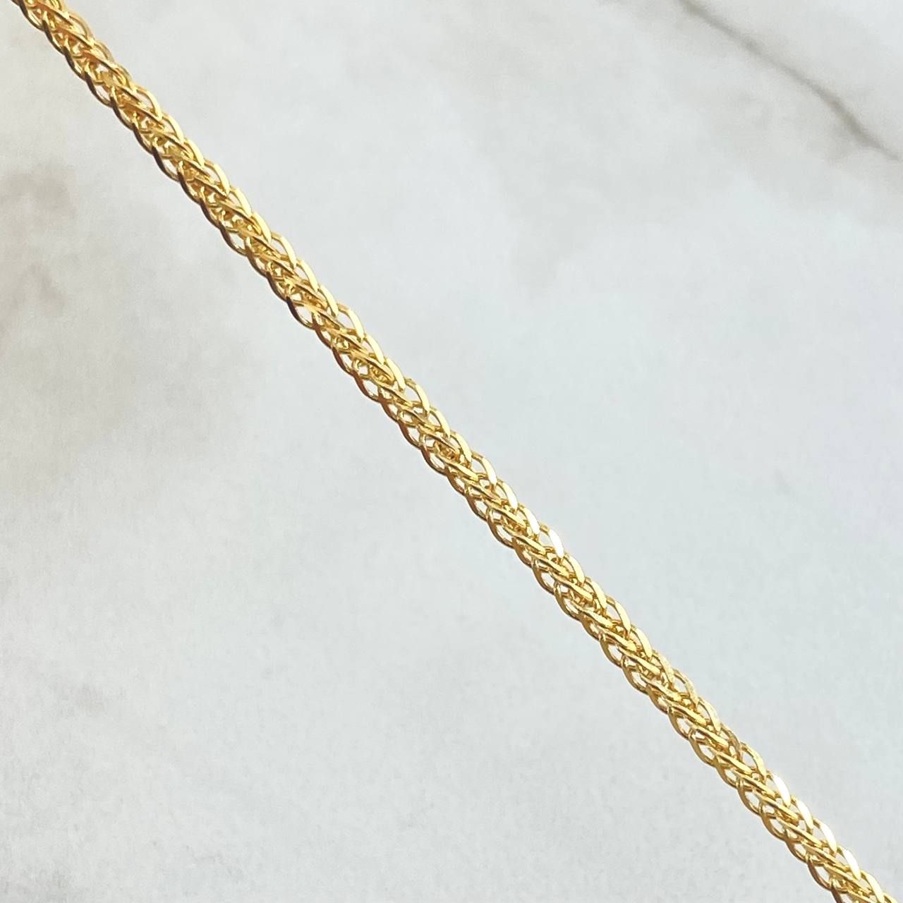 Pulso Franco 2.3gr / 18,5cm / Oro Amarillo +4 18K ©