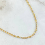 Cadena Garibaldi 3.2gr / 60cm / Oro Amarillo +3 18K ©