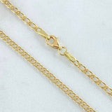 Cadena Garibaldi 3.2gr / 60cm / Oro Amarillo +3 18K ©