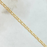 Cadena Garibaldi 3.2gr / 60cm / Oro Amarillo +3 18K ©