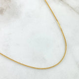 Cadena Franco 2.4gr / 60cm / Oro Amarillo +3 18K ©